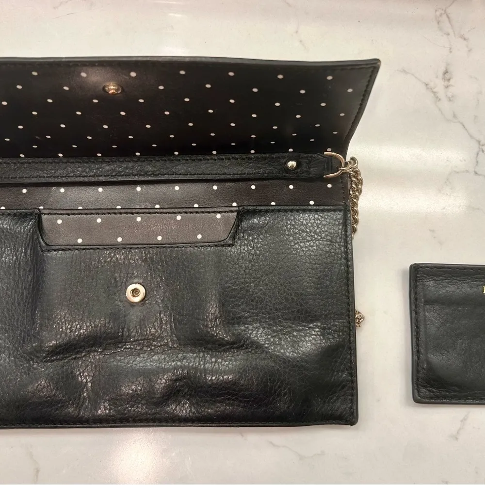 Kate Spade Flap Crossbody w/ Card Holder - Image 8