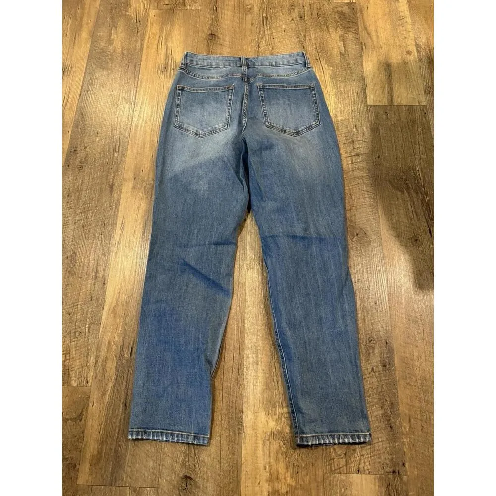 Wild Fable HIGHEST RISE MOM JEAN Size 4 Distressed - Image 5