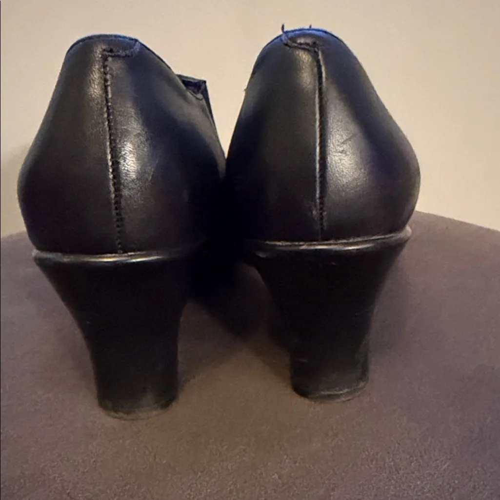 Dansko Bennett Black Pumps Womens 39 Euro/ 8 US Leather Shoes - Image 4