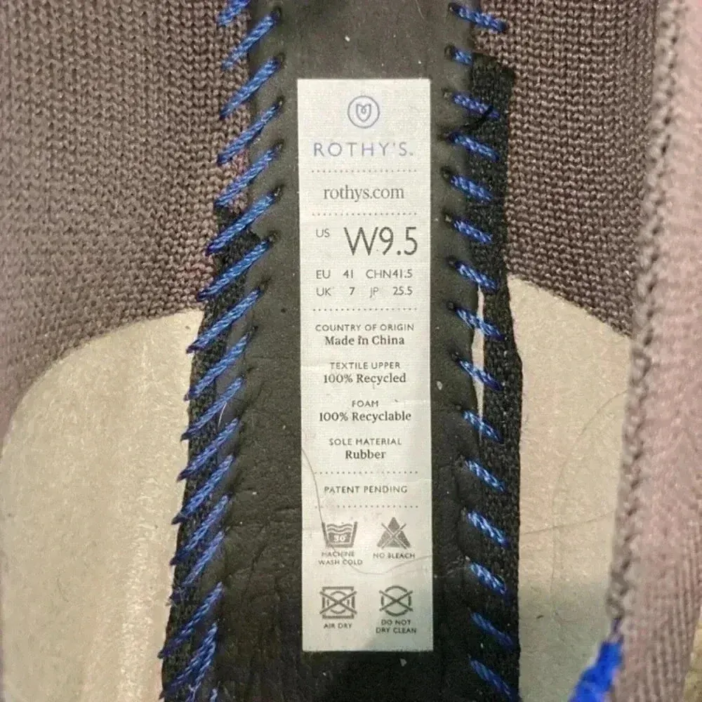 Rothy’s the point comfortable ballet shoes in size 9.5 - Image 7