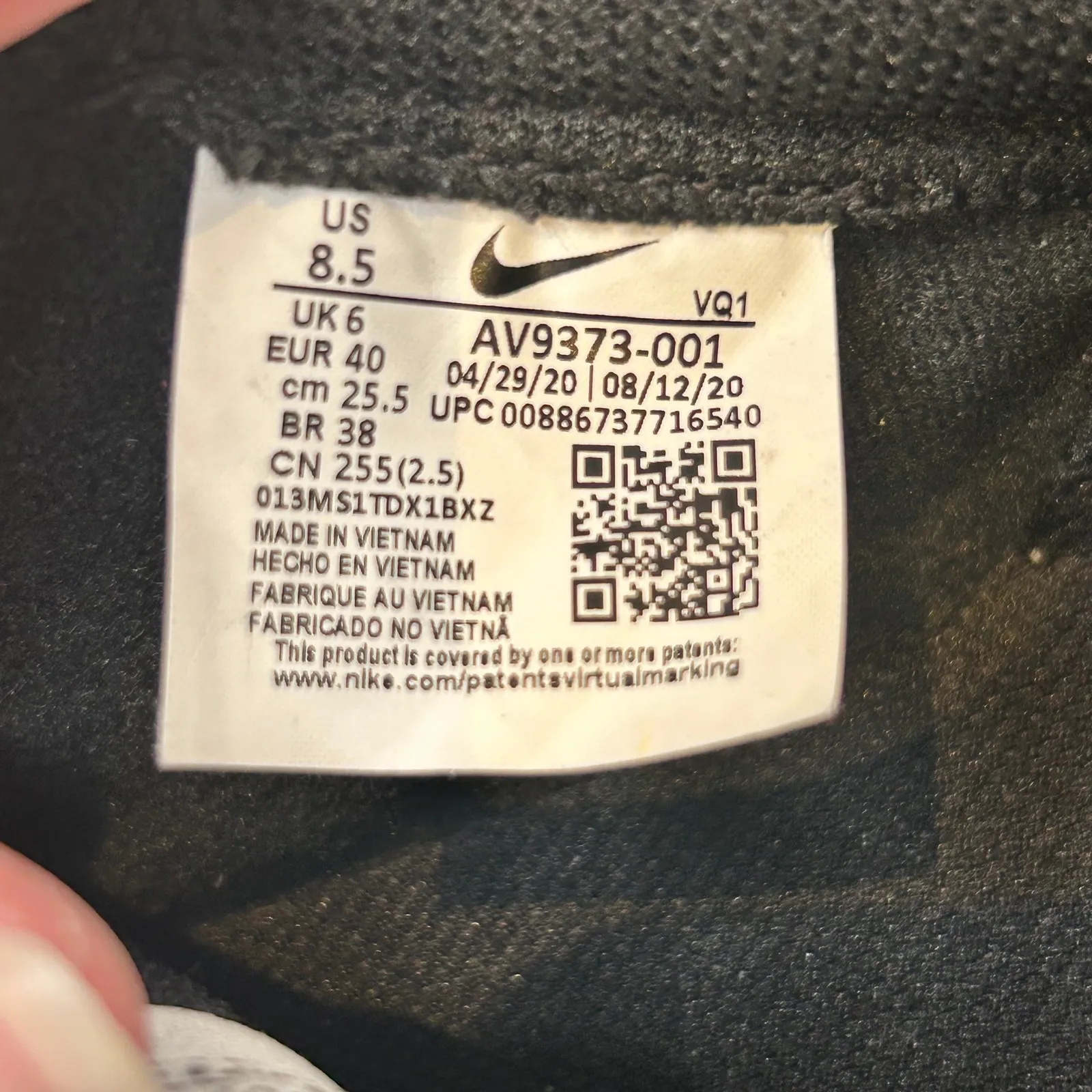 Nike Blazer Low SD Black Suede White Swoosh Women's Shoes Size 8.5 AV9373-001 - Image 9