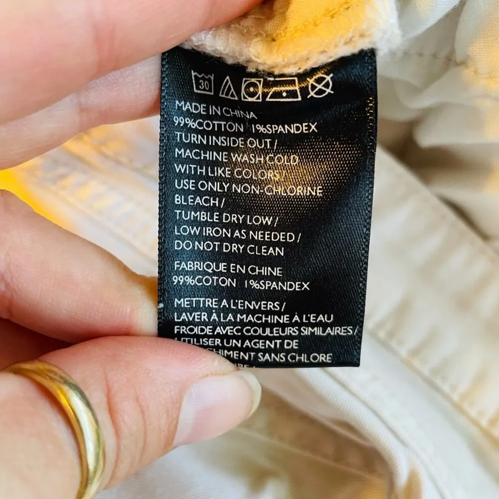 BDG cream skinny ankle moto low-rise pants - Image 6