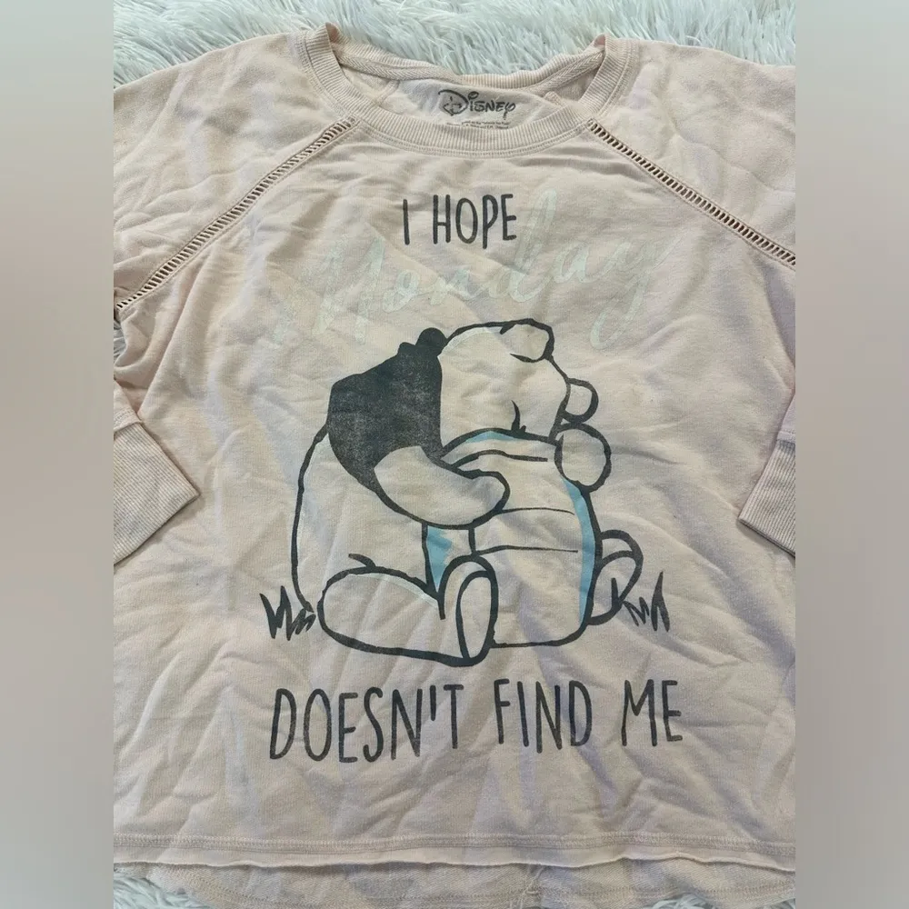 women’s  winnie the pooh sleep shirt - Image 2