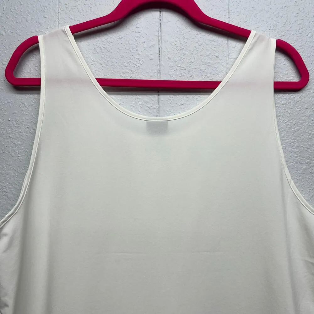 The North Face Fitness Hiking White Tank Top Women's Size Large Lightweight - Image 6