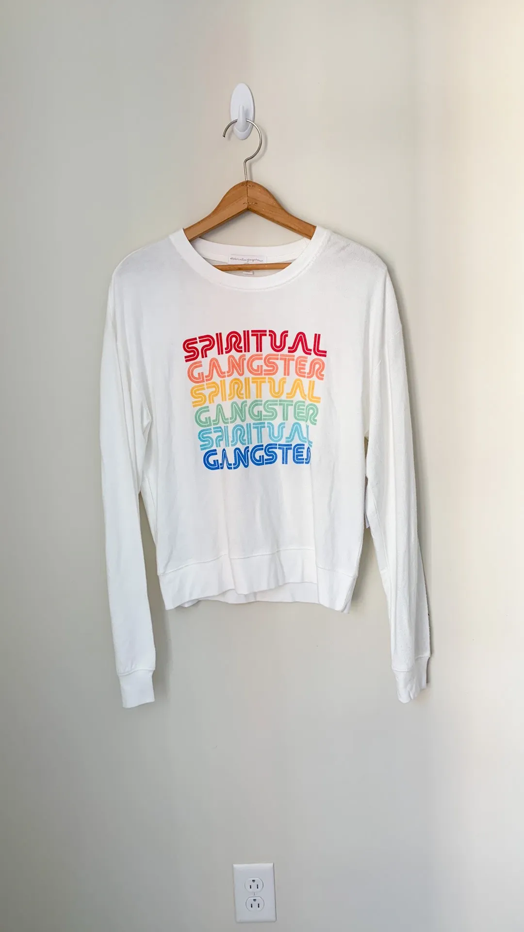 NWT  Savasana Rainbow Sweatshirt - Image 2