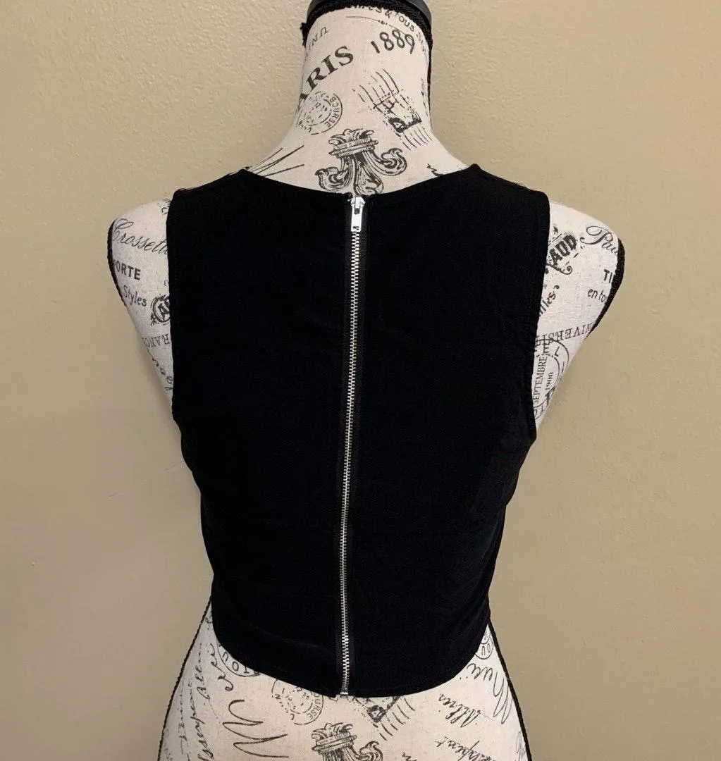 X Coachella Crop Top Size 6 - Image 3