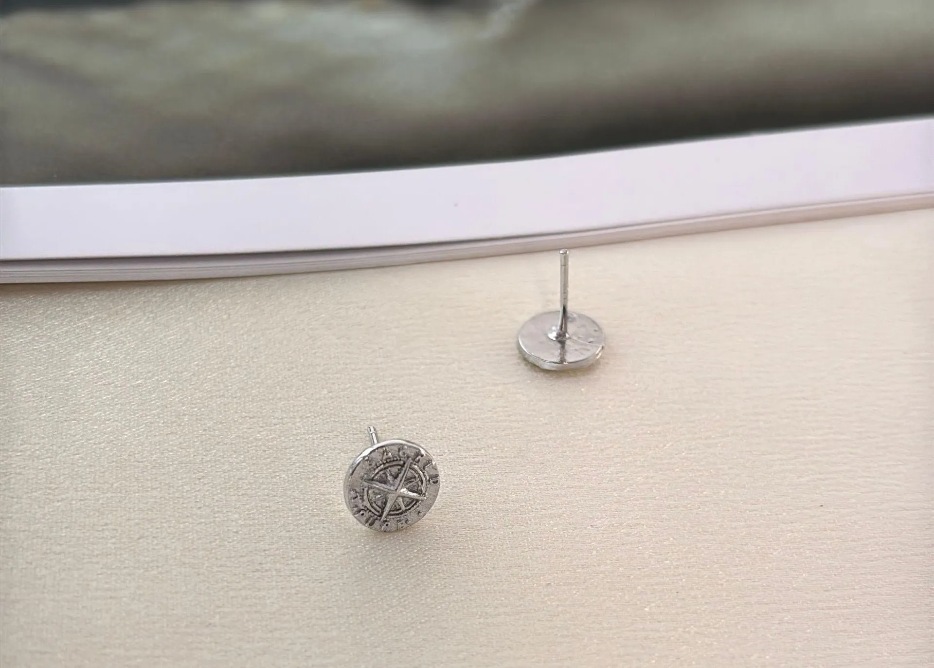 8mm Star Stud Earrings for Men Women Streetwear Punk Hip Hop Unisex Earrings Silver - Image 4