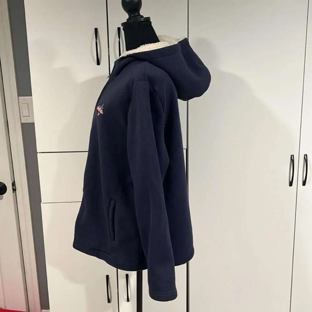 Level Wear Capitals zip up fleece hoodie .‎ Size XL Blue - Image 4