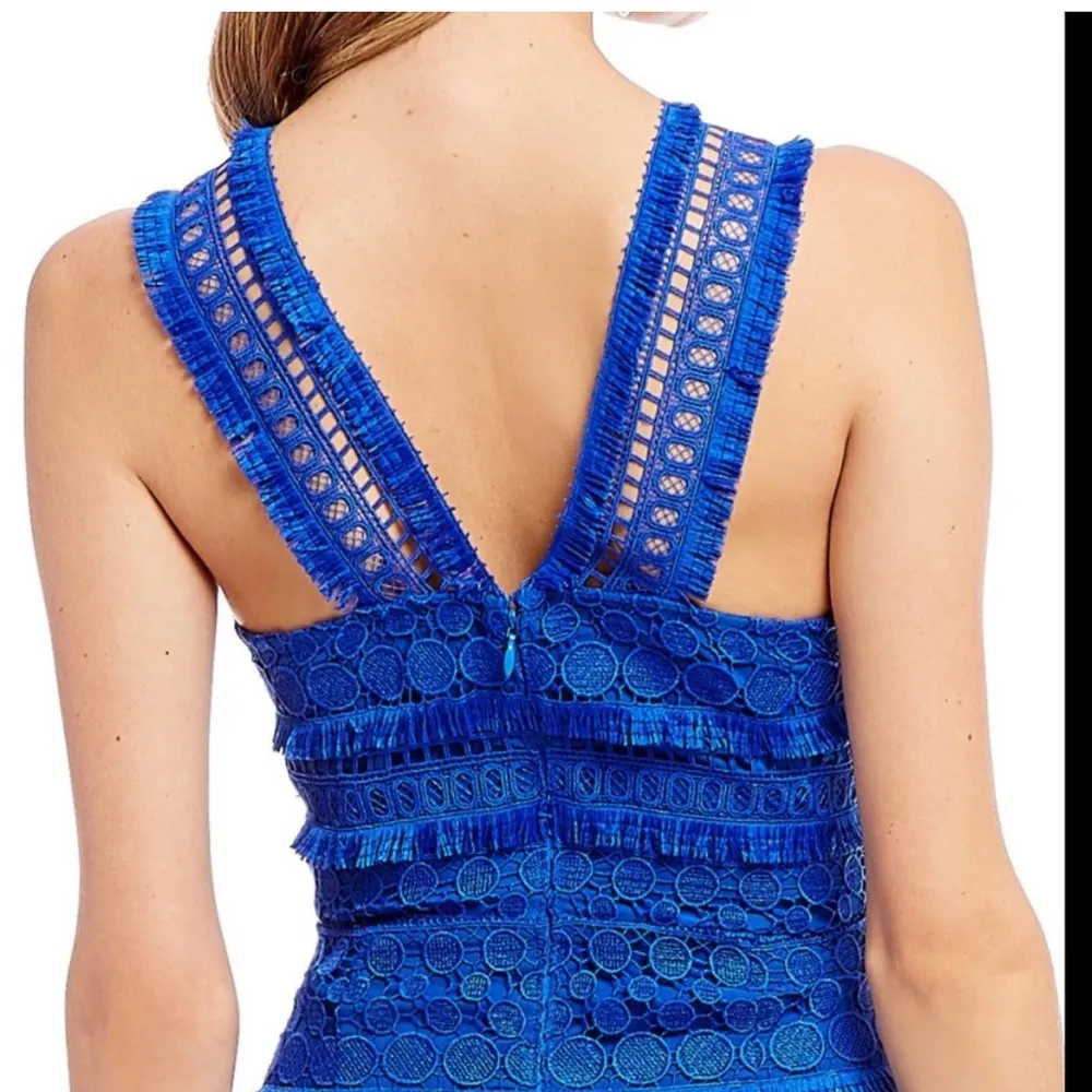 New Sam Edelman Blue Cocktail Dress Sz 4 - Image 2