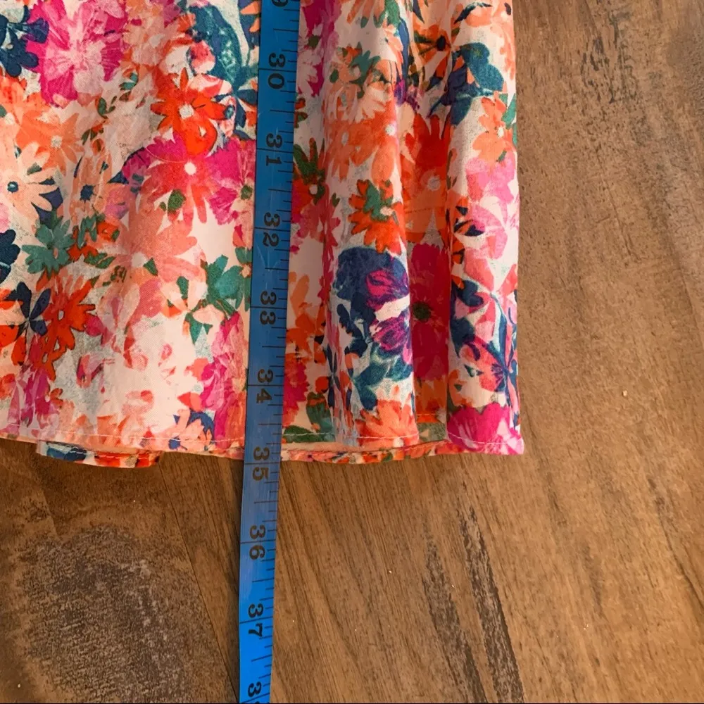 New NWT J Crew Mercantile Floral Print V Neck Dress Size 2 - Image 8