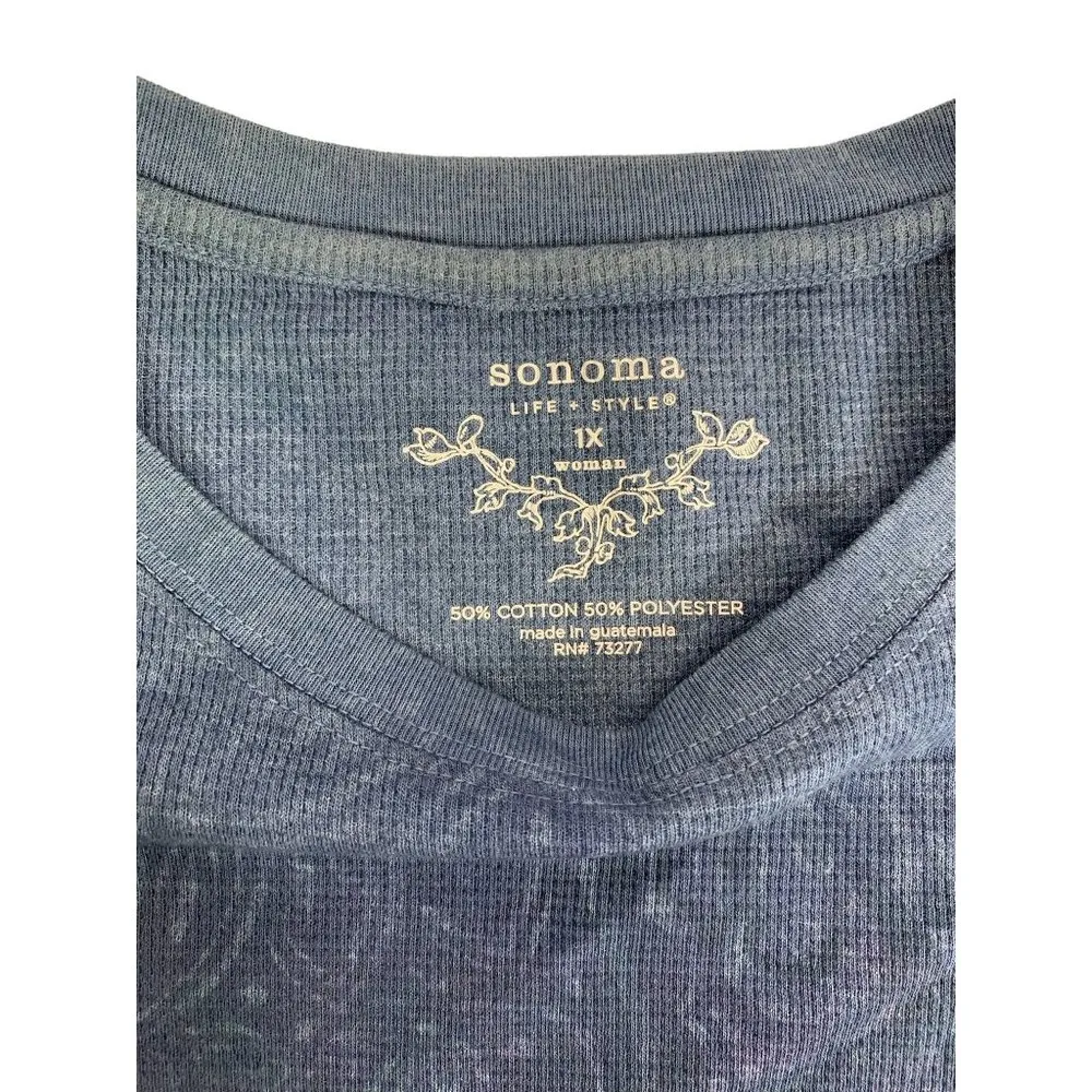 Sonoma Women's Blue Top - Image 3