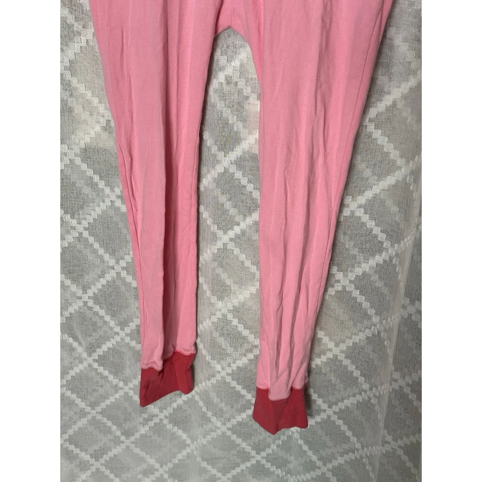 Lazy One Pajama Moose Adult Pink Flapjack PJ's Pajamas Moose Caboose Medium Rare - Image 5