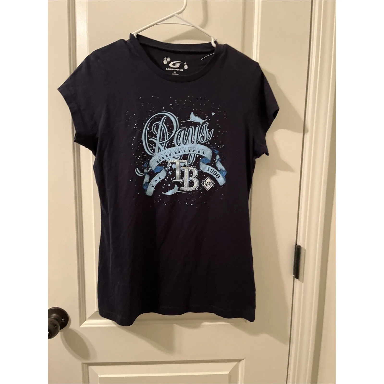 Tampa Bay Rays Women's XL Short Sleeve T - Image 7