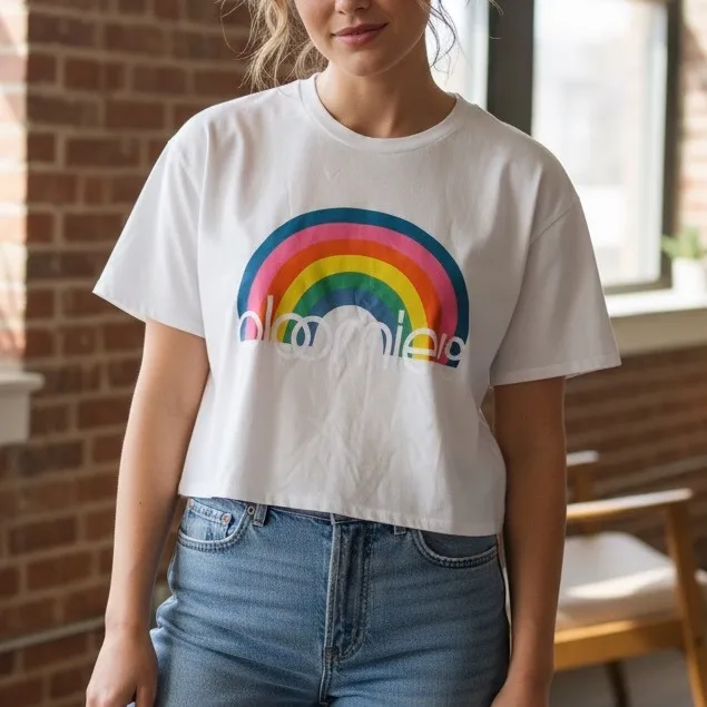 Bloomies Rainbow Graphic T - Image 9