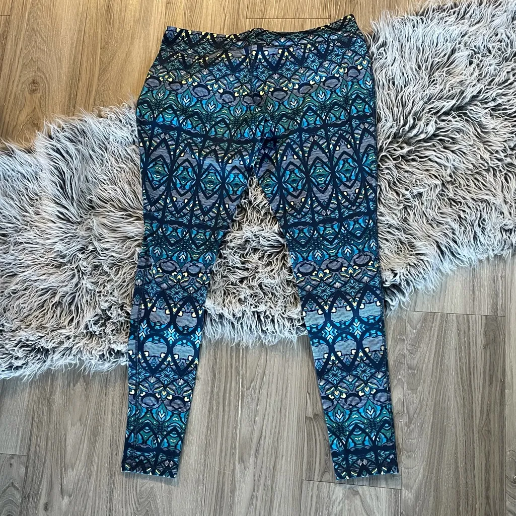 💙⏫Mossimo Active Leggings Blue Size L - Image 2