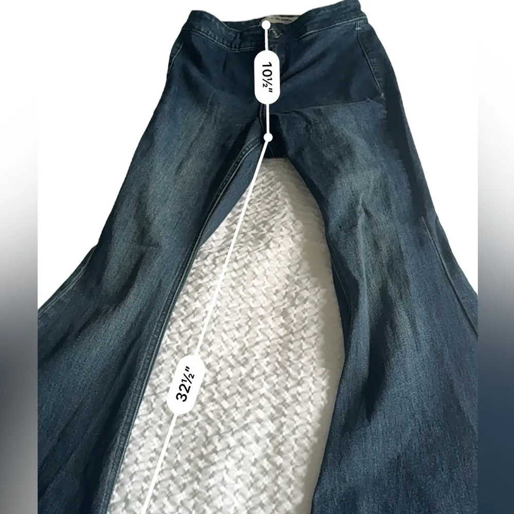 Rock & Roll Cowgirl Women's Bargain Button Bell Jean Size 25 X 34 - Image 13