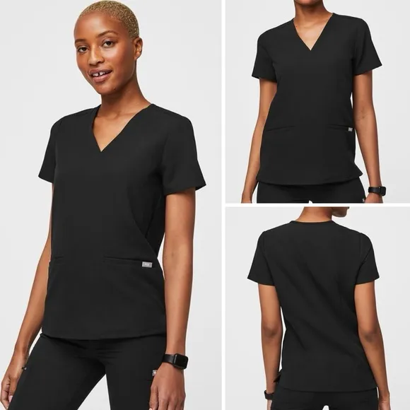 NWOT! Figs Casma Three-Pocket Scrub Top 19” P2P - Image 2