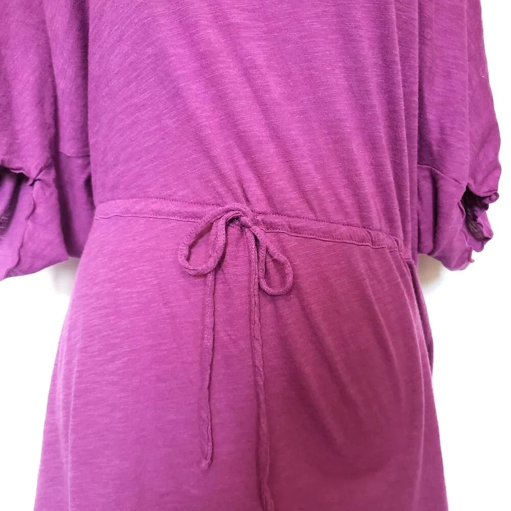 Converse One Star Womens Top Size Small Tunic Tie Waist Scoop Neck Butterfly - Image 7