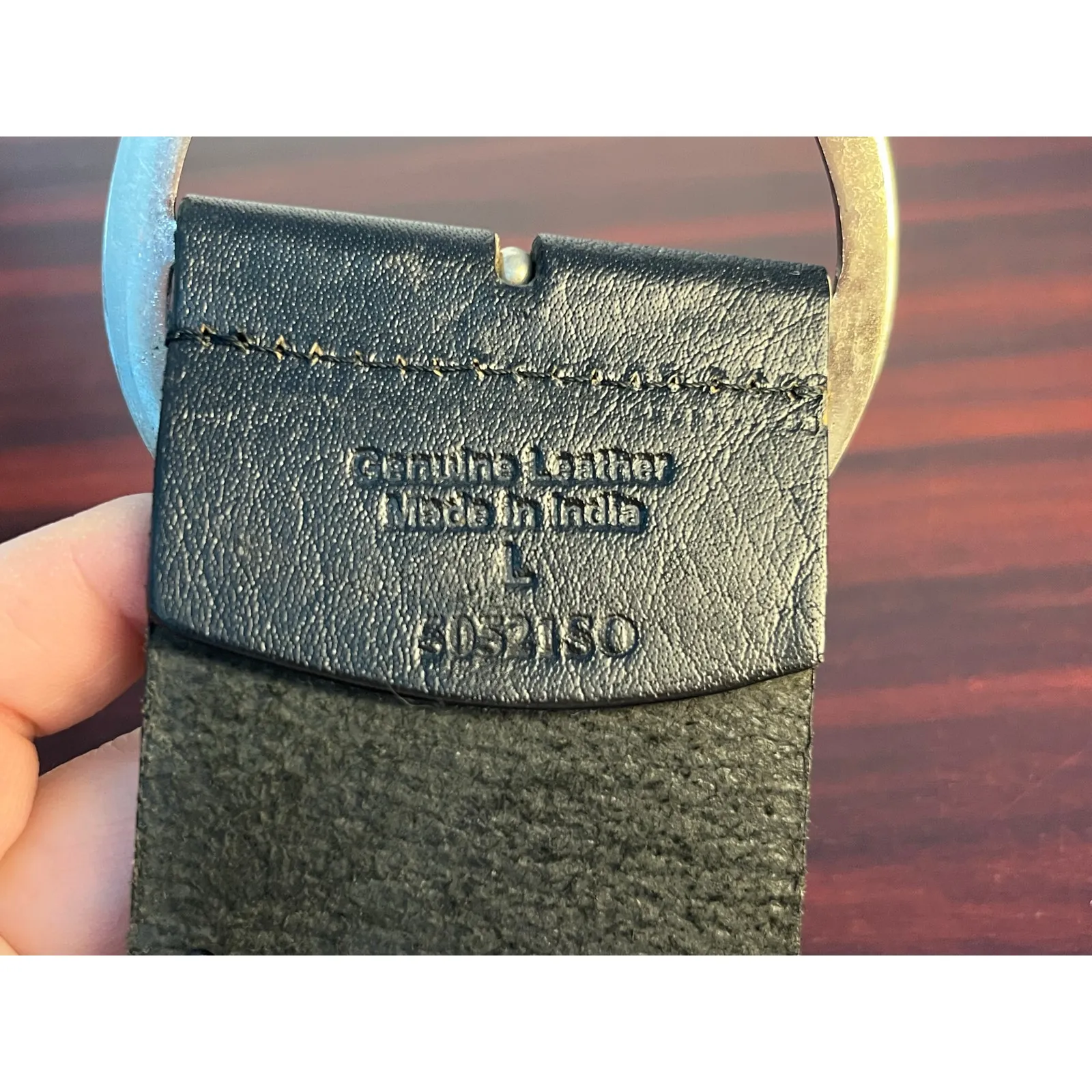 Y2K Wide Leather Belt Large Black Cut Out Lace Up Details Whimsygoth Witchy - Image 5