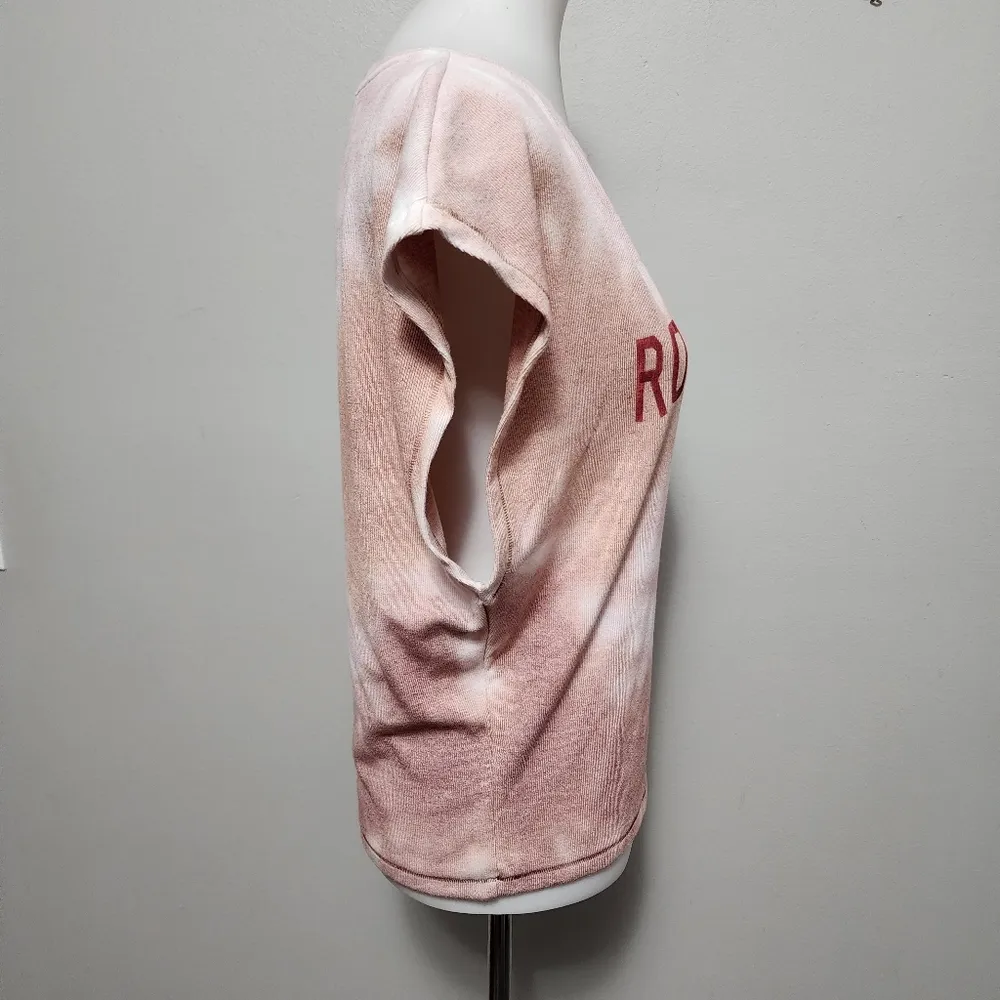 Free People Love Only Tee Lilac Dust Combo Boxy Dolman Tee Size XS - Image 3