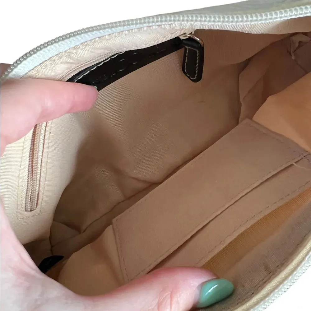 White Y2K Mini Shoulder Bag Purse - Image 4