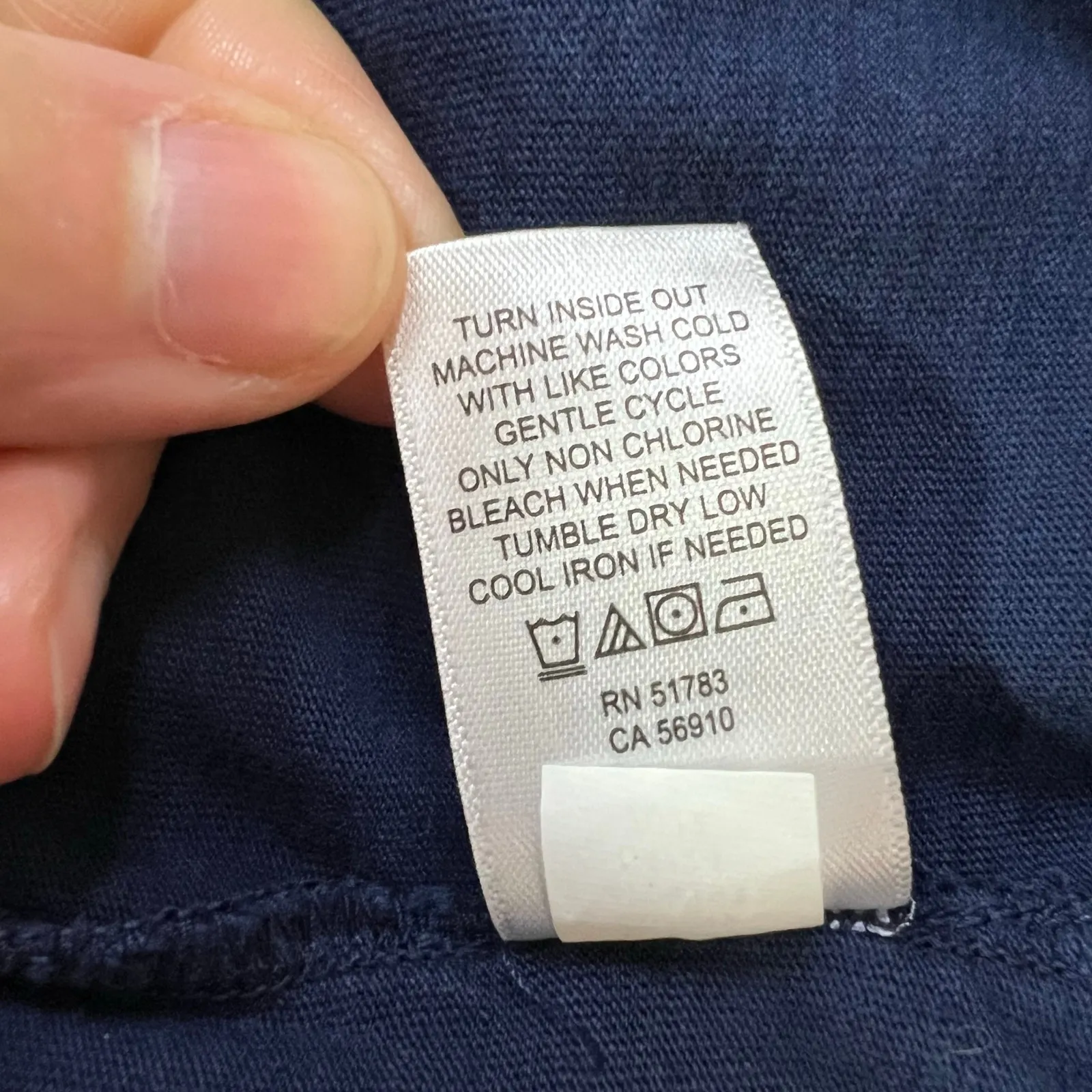 Maurices Womens TShirt Pullover Short Sleeves Crew Neck Split Side Seams Blue 1X - Image 8