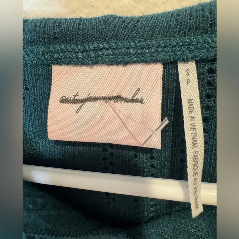 Out From Under NWOT Lizzie‎ Ruffle Hooded Long Sleeves Top Size S - Image 4