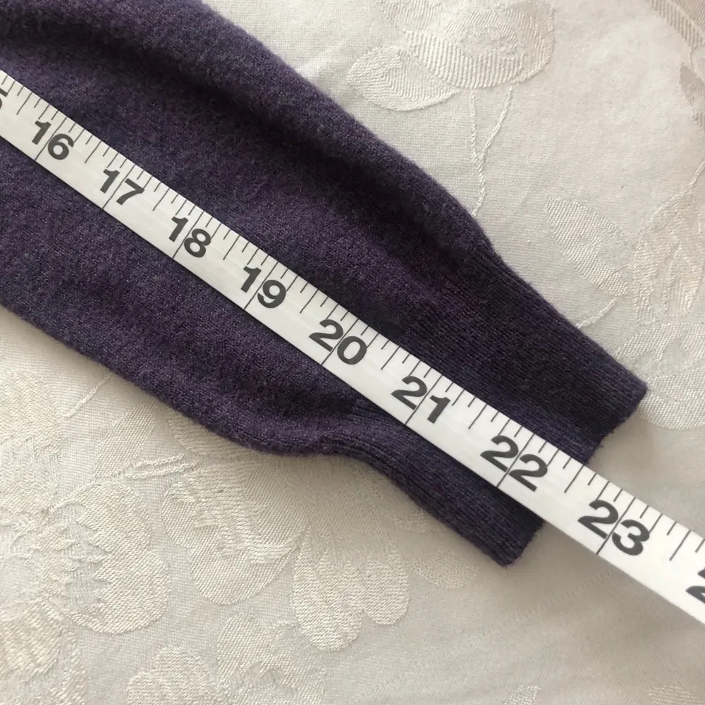 Mossimo Long Sleeve Crewneck Pullover Sweater Purple M Size M - Image 4