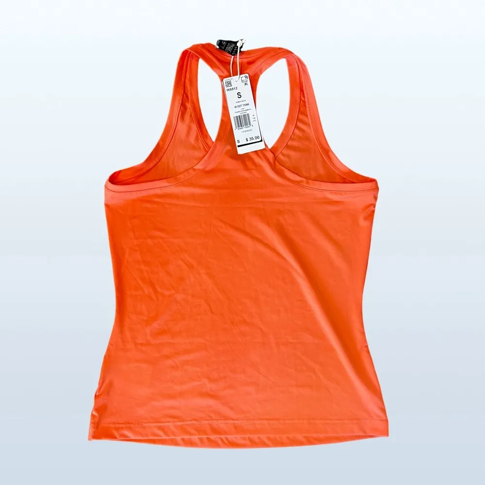 NWT  Aeroready Women's D2T Training Tank
Top in Orange/Coral, Size Small - Image 2