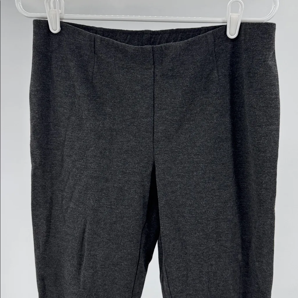 J. Jill Women's Charcoal Ponte Ankle Pants M stretch casual office neutral comfy Gray Size undefined - Image 5