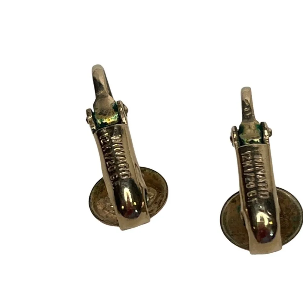 Vintage Trifari Faux Pearl Cluster Clip-On Earrings & Matching Dangle Set A85 - Image 8