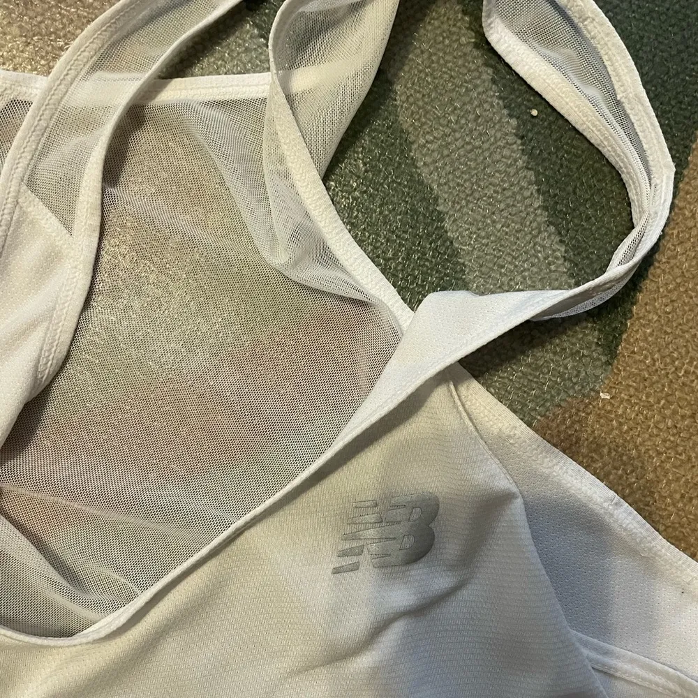 New Balance White Tank Top - Image 2
