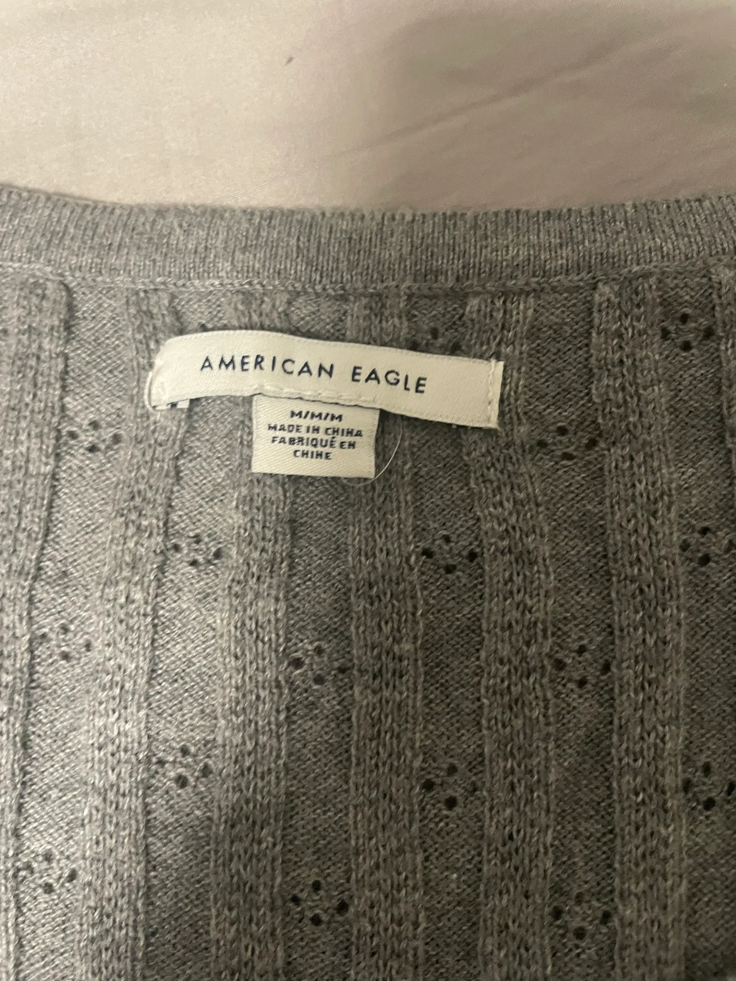 Outfitters Gray Sweater - Image 3