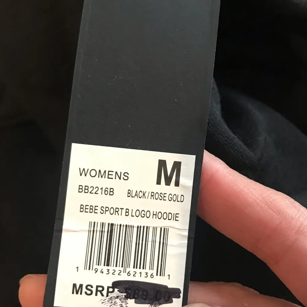 hooded sweatshirt in black/rose gold size M - Image 12