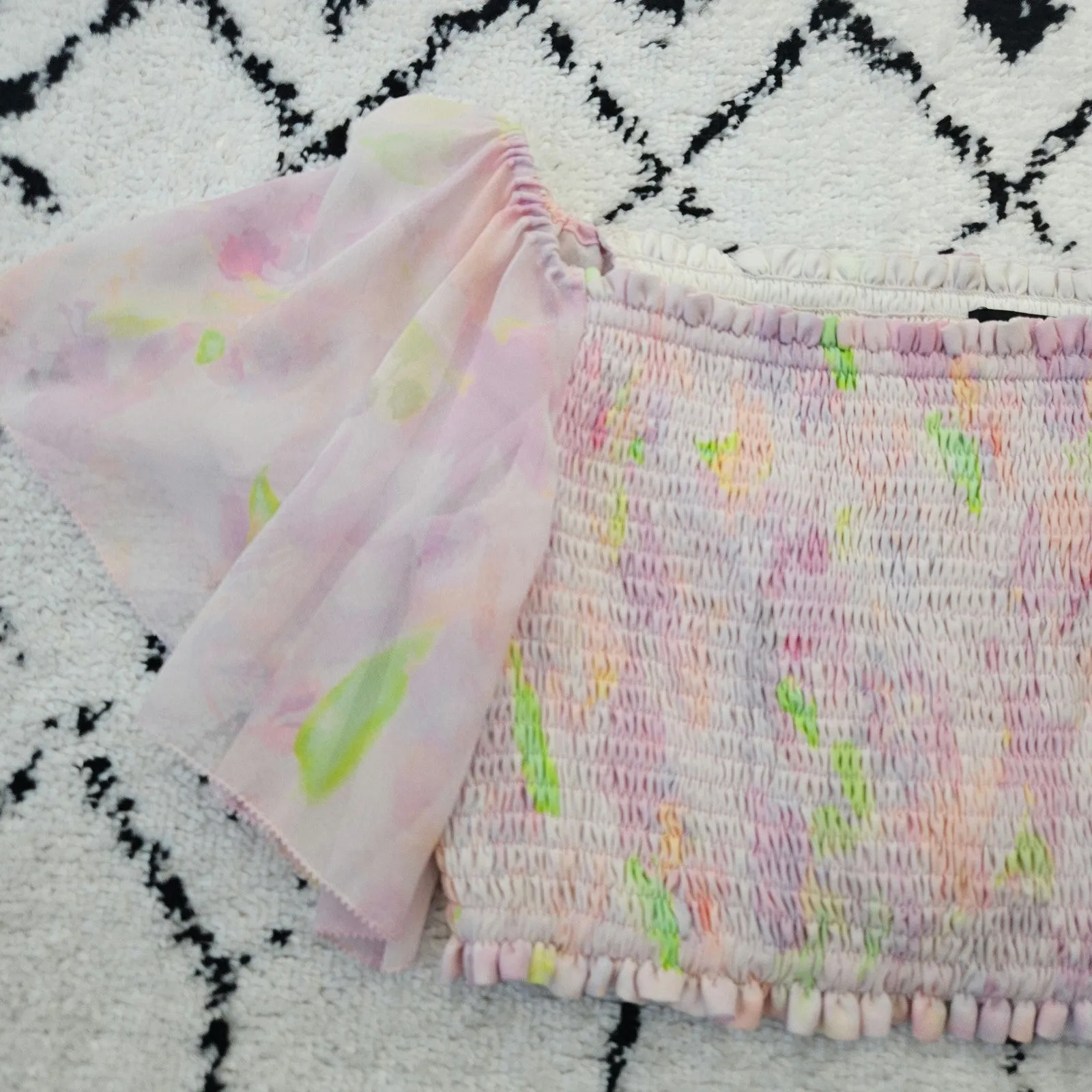 Hatch‎ Maternity Florence Bandeau Top Pink Size XL Purple - Image 5