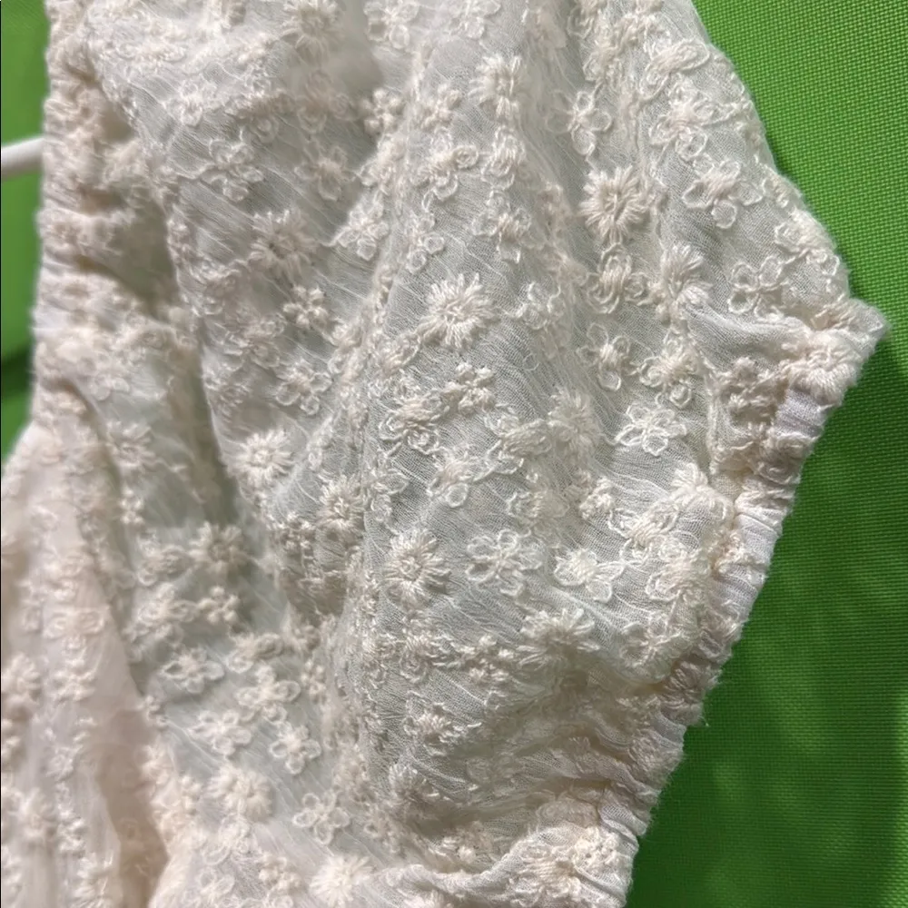 Altar’d state White Puff Sleeve Dress - Image 3