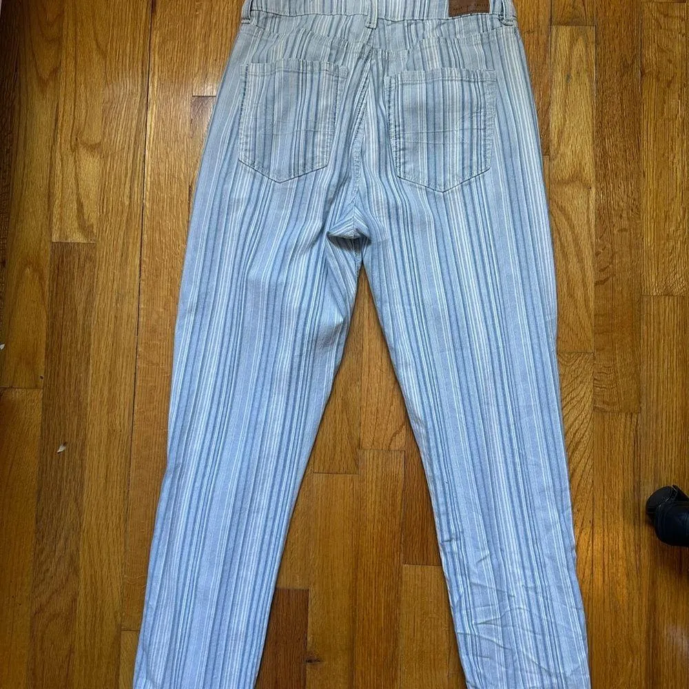 Striped Blue and White Pants - Image 2