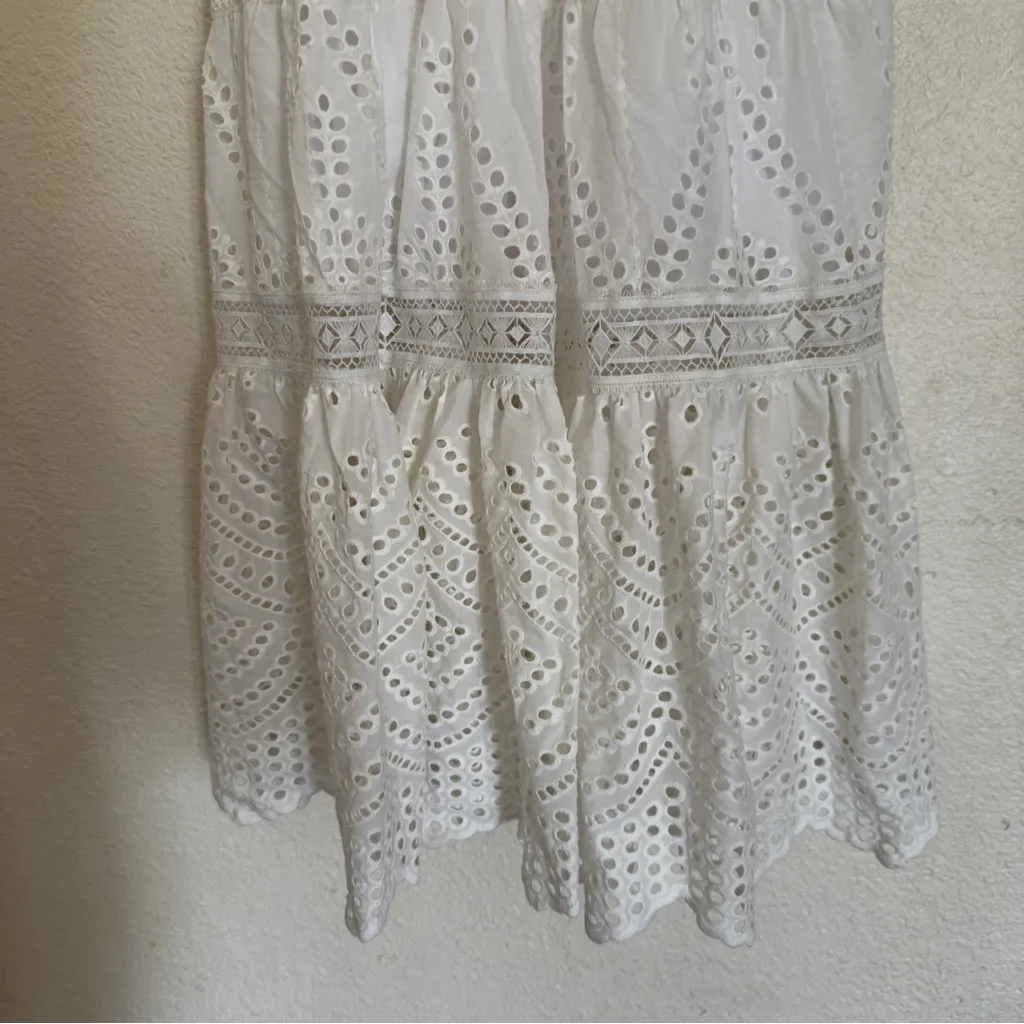 NWT Misa Los Angeles Eyelet Embroidered Allegra  Dress. - Image 6