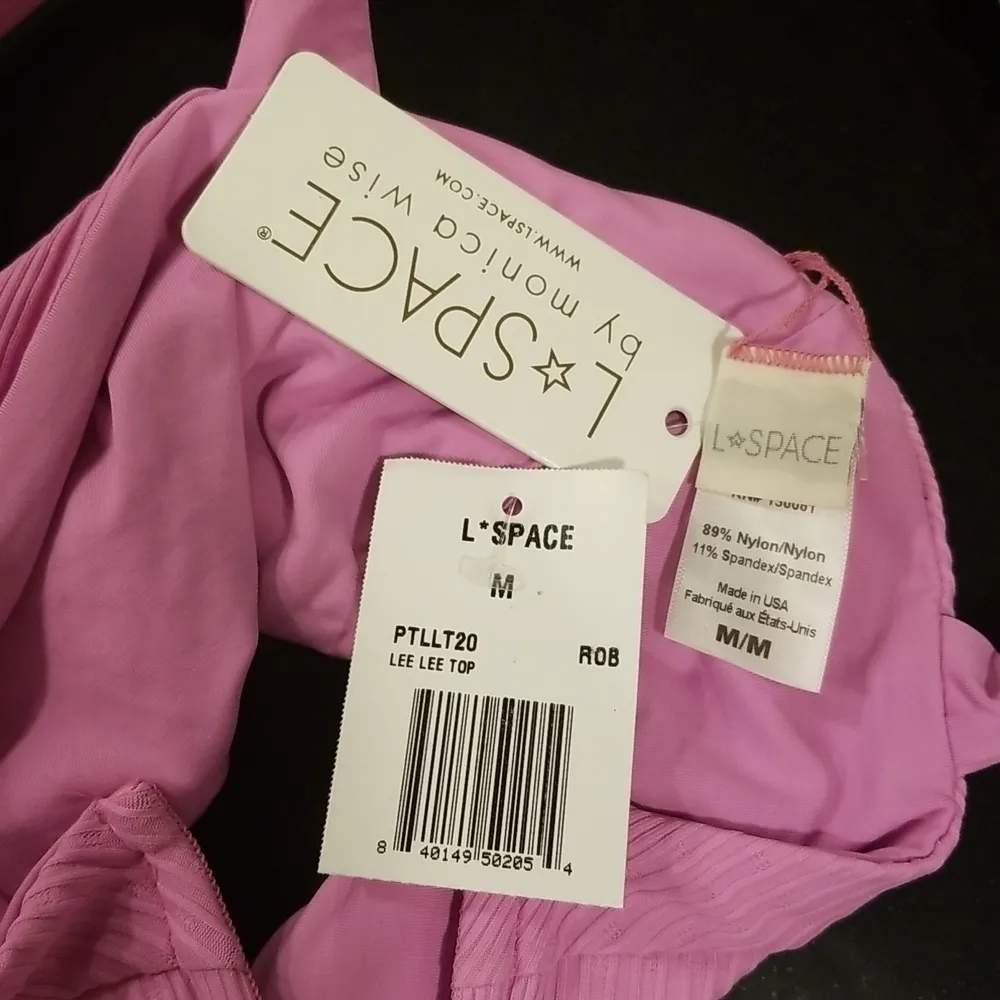 💕LSPACE💕 Ribbed Bikini Set Rosebud Pink M/XL NWT - Image 11