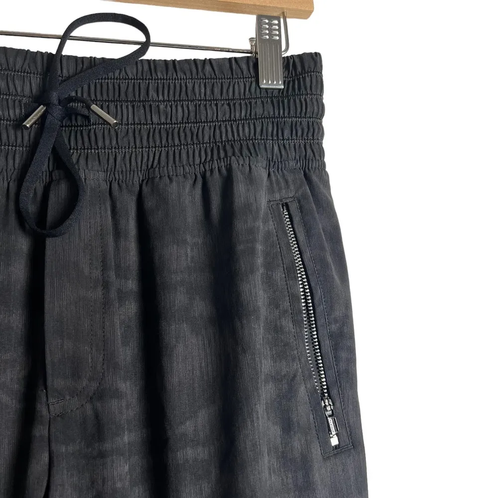 Athleta Camden Black Gray Printed Jogger Pants Size 4 - Image 6