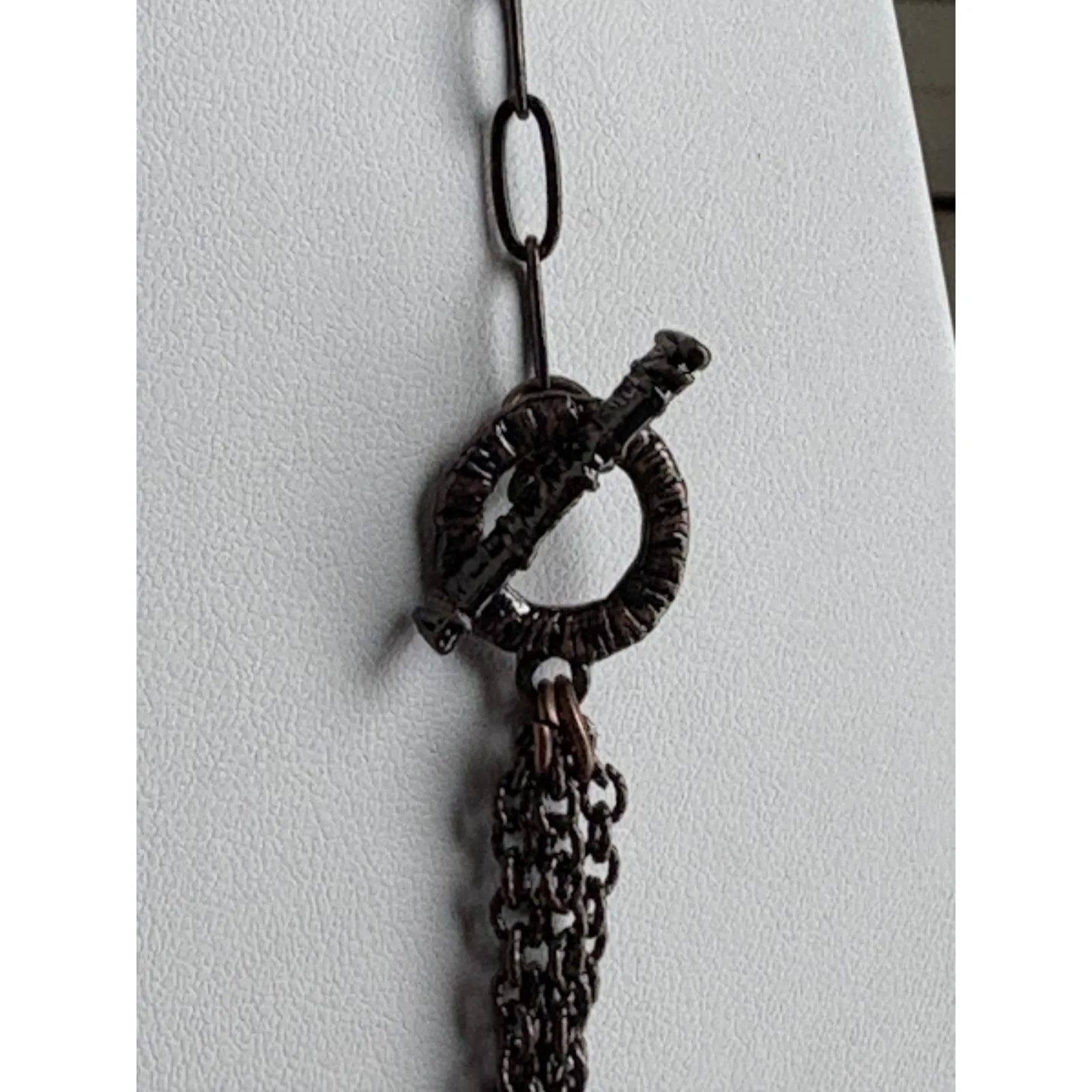 Labradorite Pendant Necklace NWT Blue - Image 4