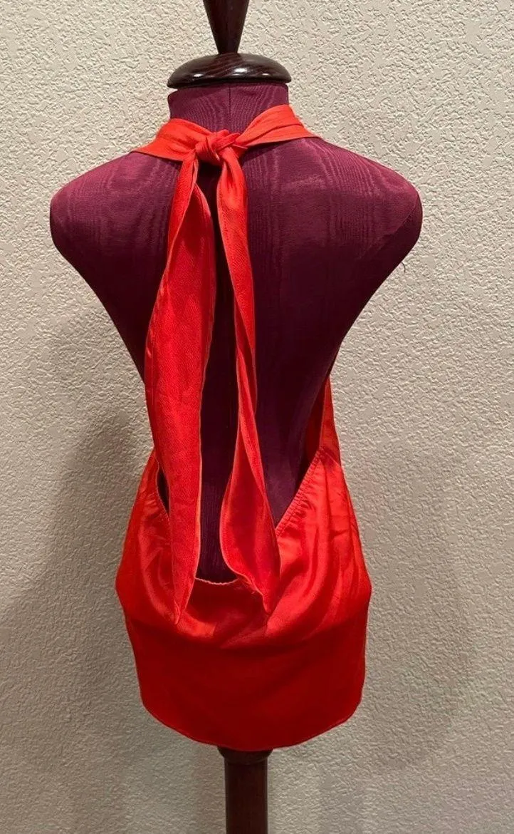 Halter Satin Cami Top - Image 8