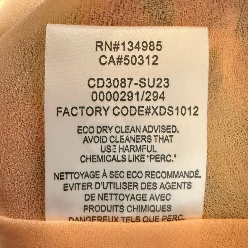 For Love and Lemons Deena Floral Mini Dress Orange Pink Size Small NWT - Image 11