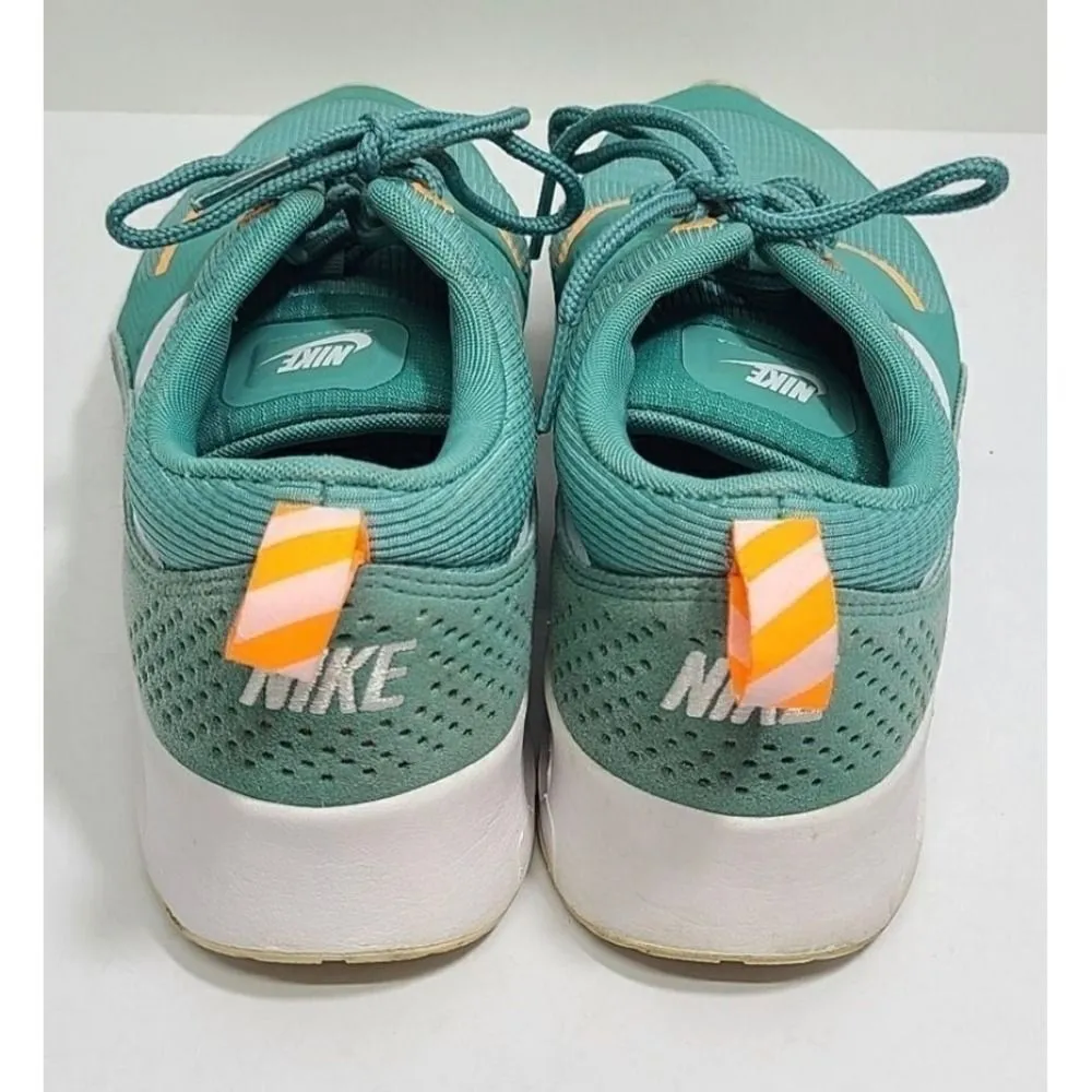 Nike Air Max Thea Women's Running Shoes Sneakers Green Orange White Size 8 - Image 5