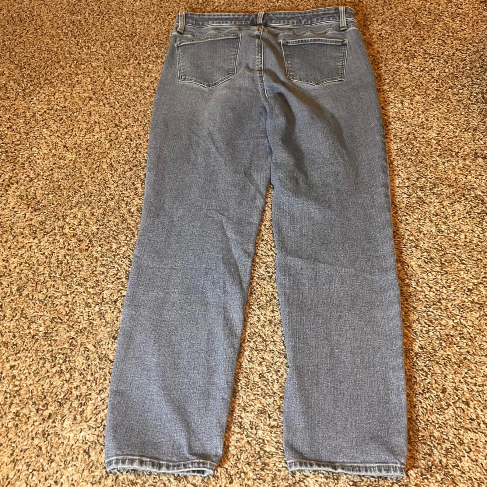 Talbots Womens Size 10 Slim Ankle Jeans Blue Denim - Image 8