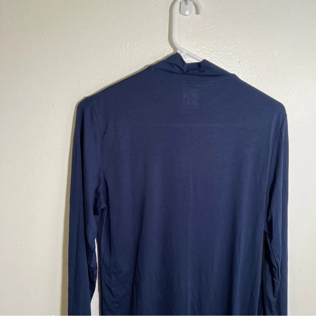 32 Degrees Cozy Heat Mock-Neck Top Navy Blue S - Image 7