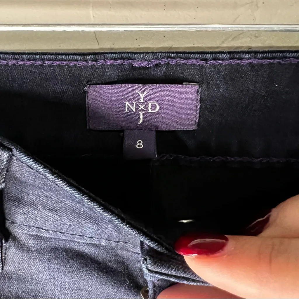 NYDJ Teresa Wide Leg Trouser Dark Blue Wide Leg Pants - Image 7