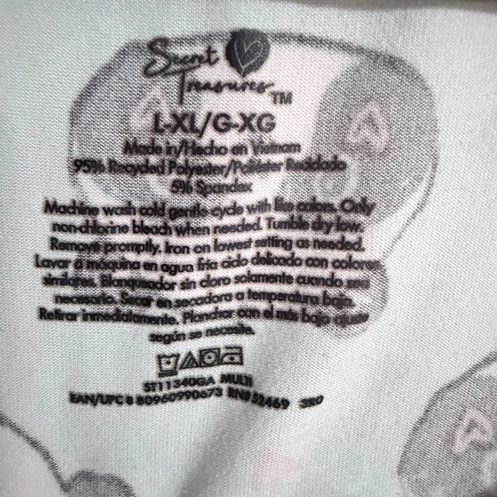 Secret Treasures Mint Green Panda Print Nightgown - Image 3