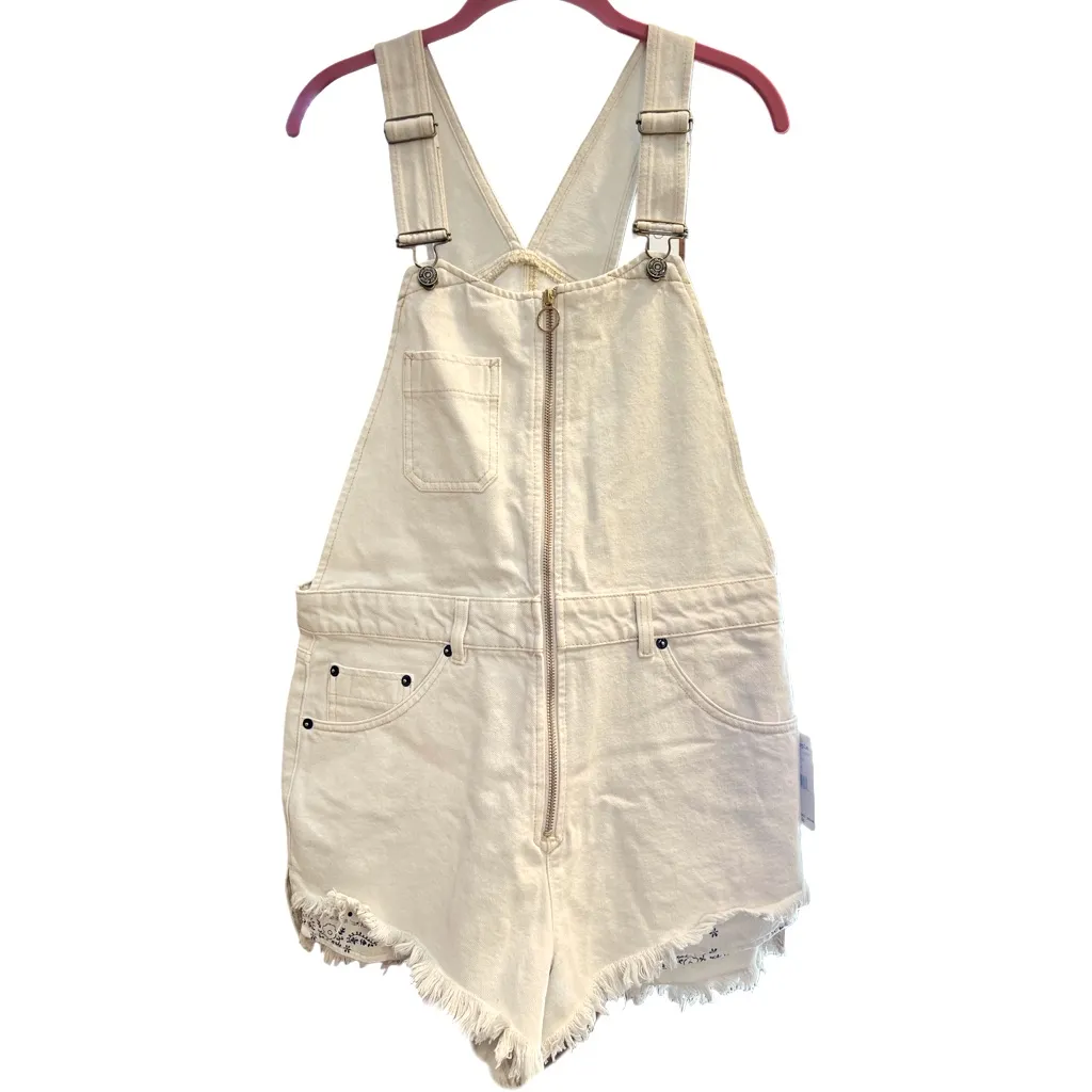 NWT Free People Off-White Sunkissed Shortall - Image 6