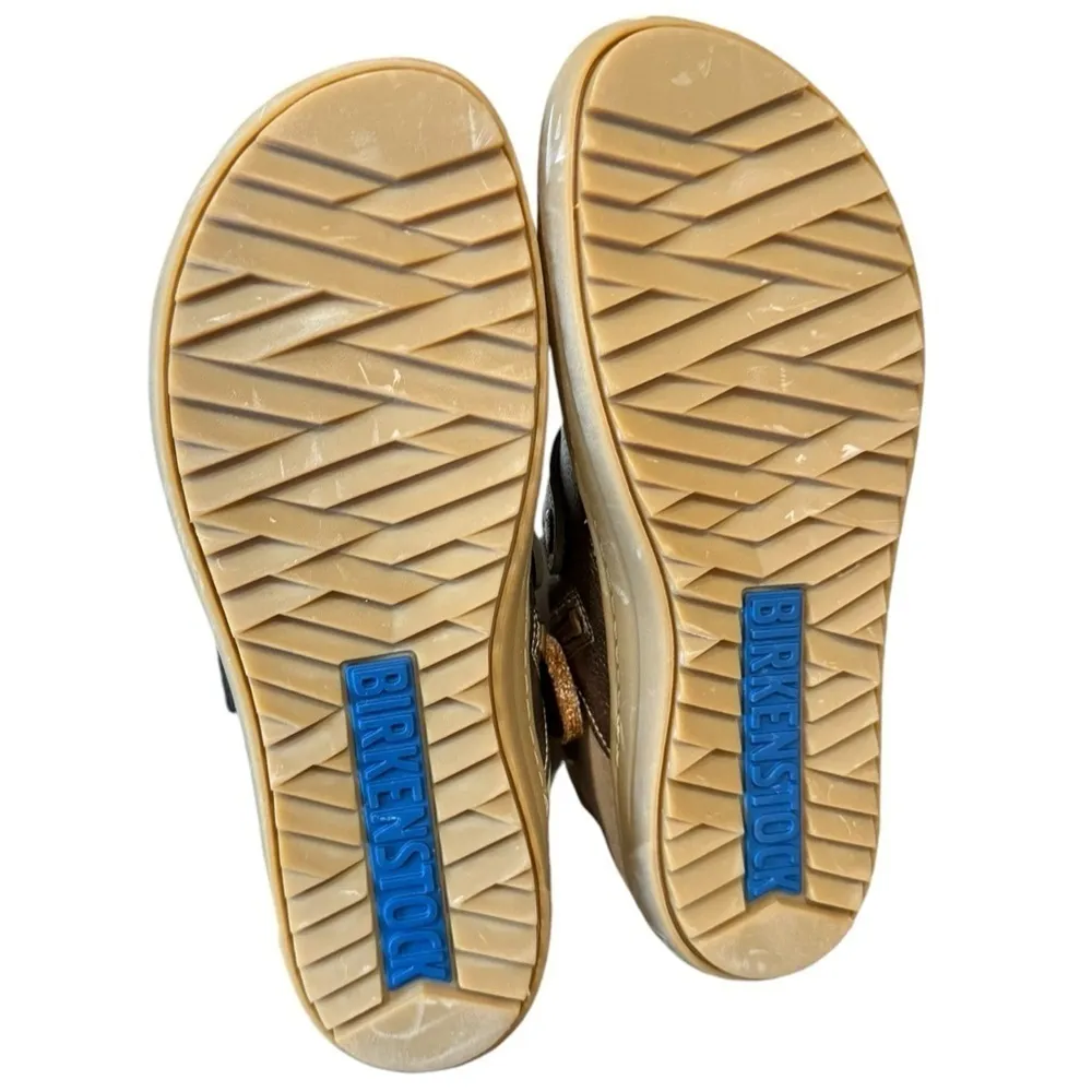 Birkenstock Stirling‎ Shearling Lined Leather Boots Bronze Tan 36 5–5.5 - Image 6